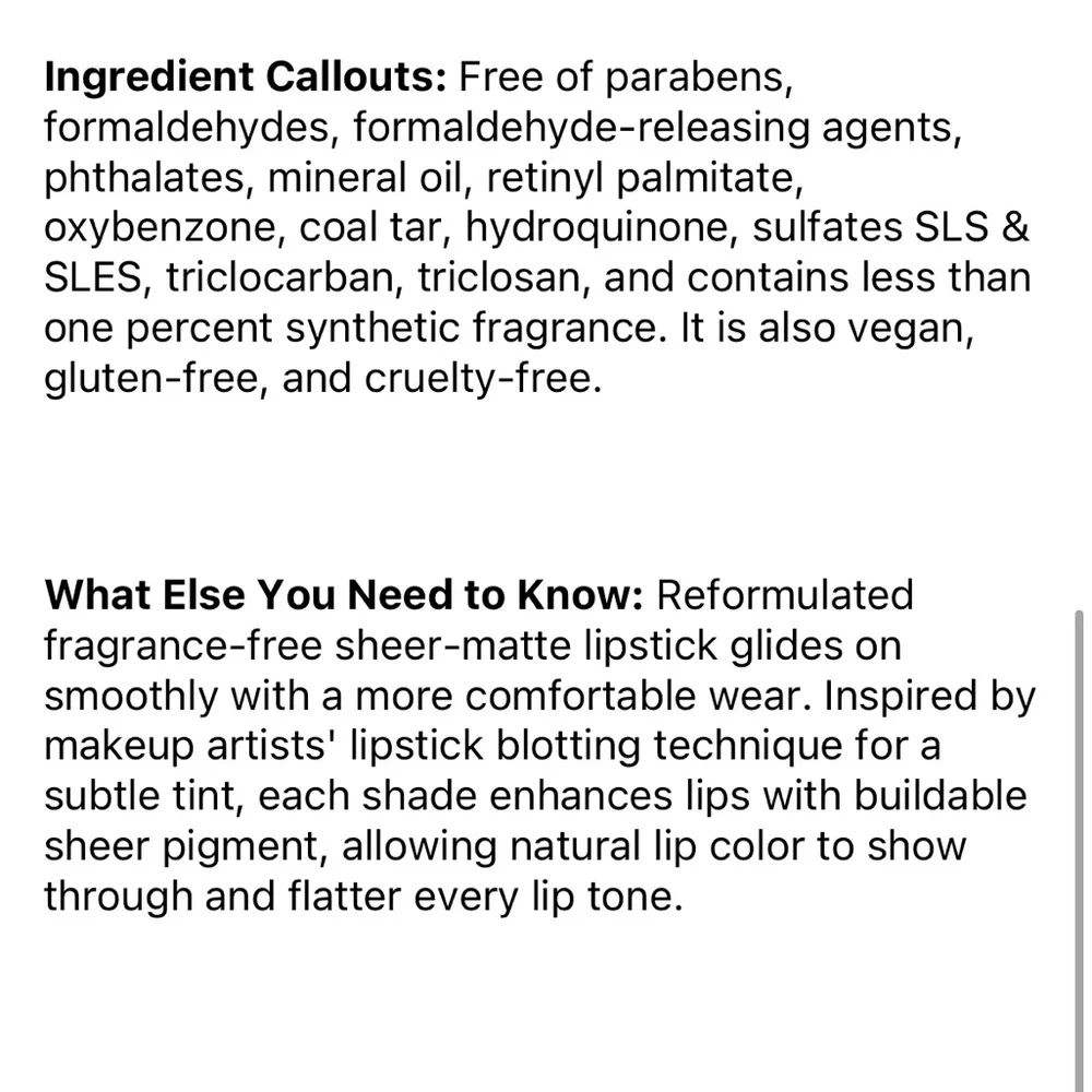 GLOSSIER Generation G Sheer Matte Lipstick in Punch 3 g Full Size - Picture 12 of 12